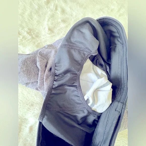 Lululemon Speed Up Shorts Long 4”, MR, 4, Heathered Lux, Black - Picture 9 of 11